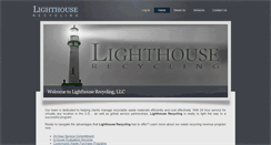Desktop Screenshot of lighthouserecycling.com