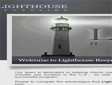 Tablet Screenshot of lighthouserecycling.com